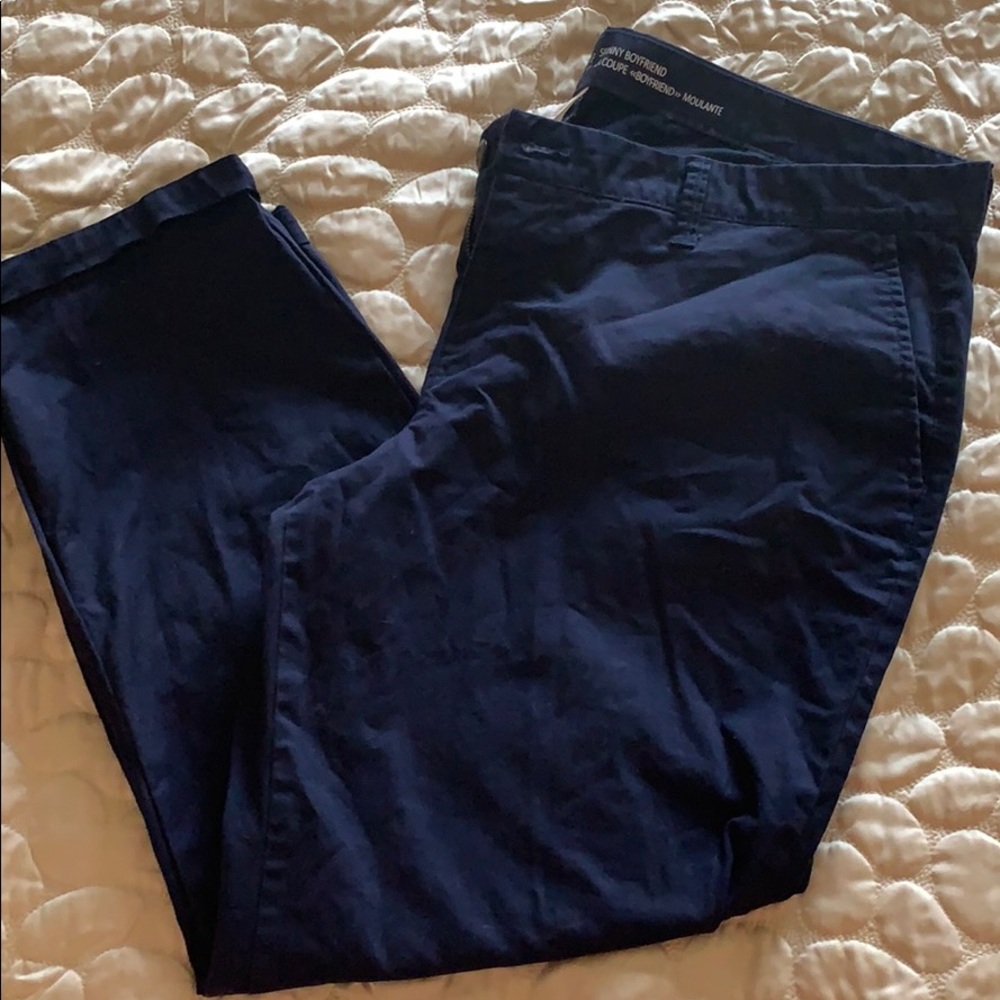 Blue khaki pants never worn